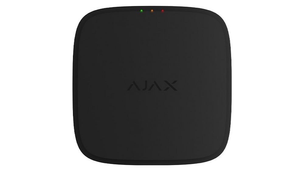 Detector fum wireless interior Ajax EN54 Ajax FireProtectSmoke Jeweller, senzor optic spectru dual, 868 MHz, raza 1700m, IP20, 2xCR123A, negru