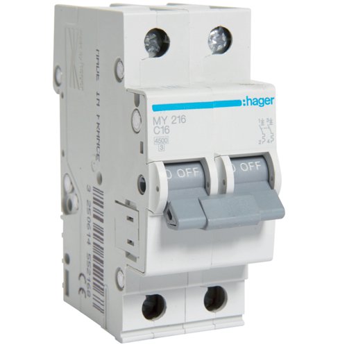 Siguranță Automată 2P 16A Hager | Siguranță Max
