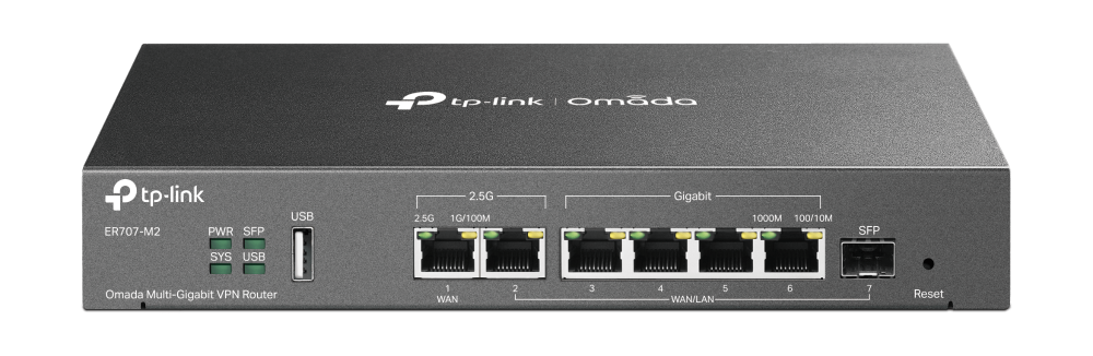 Router TP-LINK ER707-M2 Multi-Gigabit VPN pentru Afaceri