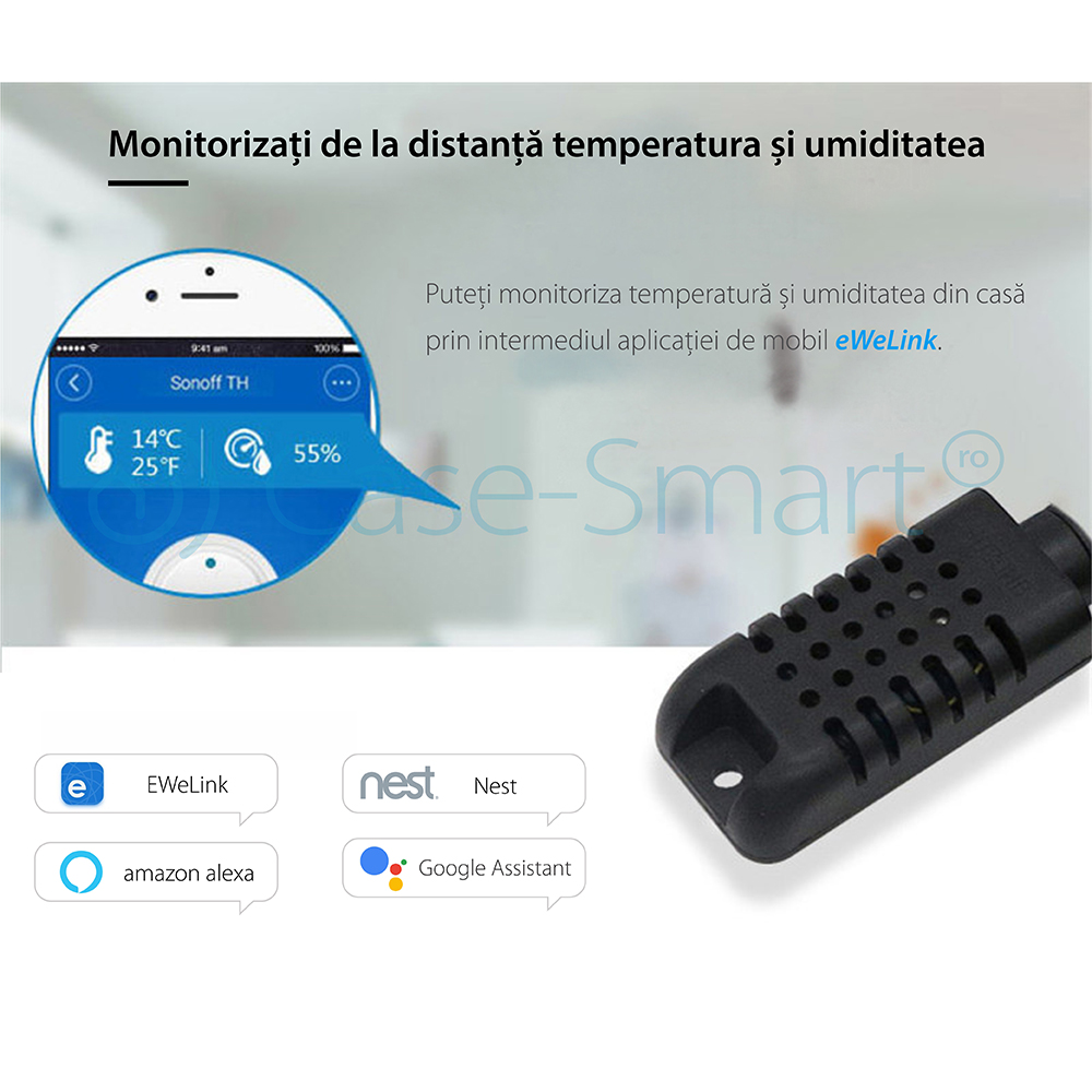 Senzor Temp/Umiditate Sonoff SI7021 pentru TH10/TH16 - imagine 2