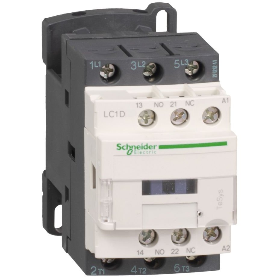 Contactor Schneider LC1D09B5 9A 24VAC TeSys