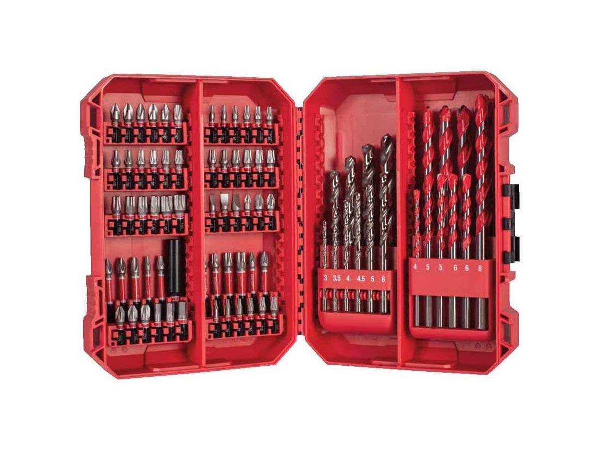 Set biți Milwaukee SHOCKWAVE Gen 4 Impact Duty, 80 piese