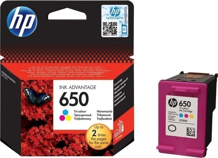 Cartus HP CZ102AE Original Tricolor 5ml - Calitate Superioara