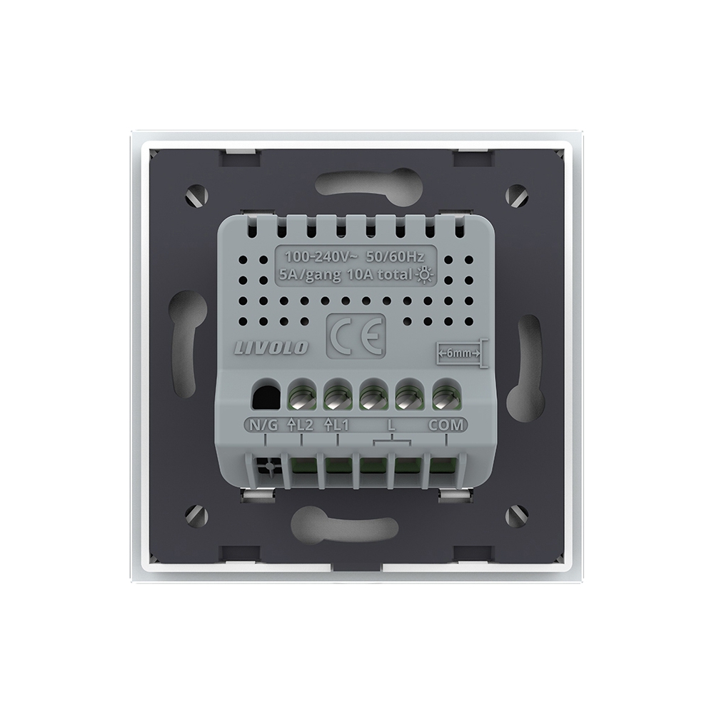 Intrerupator Touch Dublu Zigbee LIVOLO - imagine 4