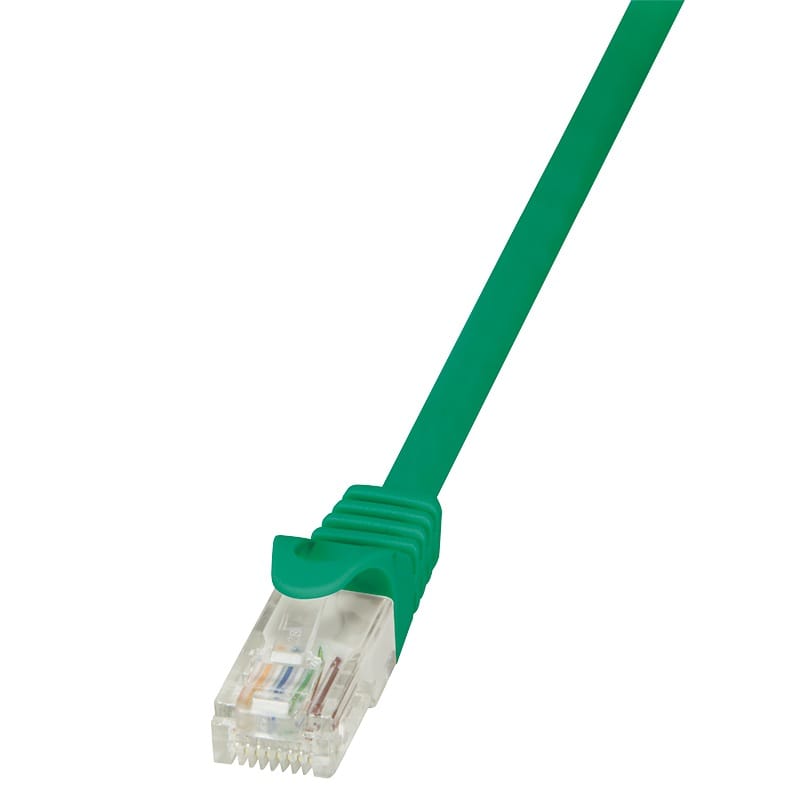 Cablu Patch Cord UTP Cat5e Logilink 2m Verde Rețea - imagine 2