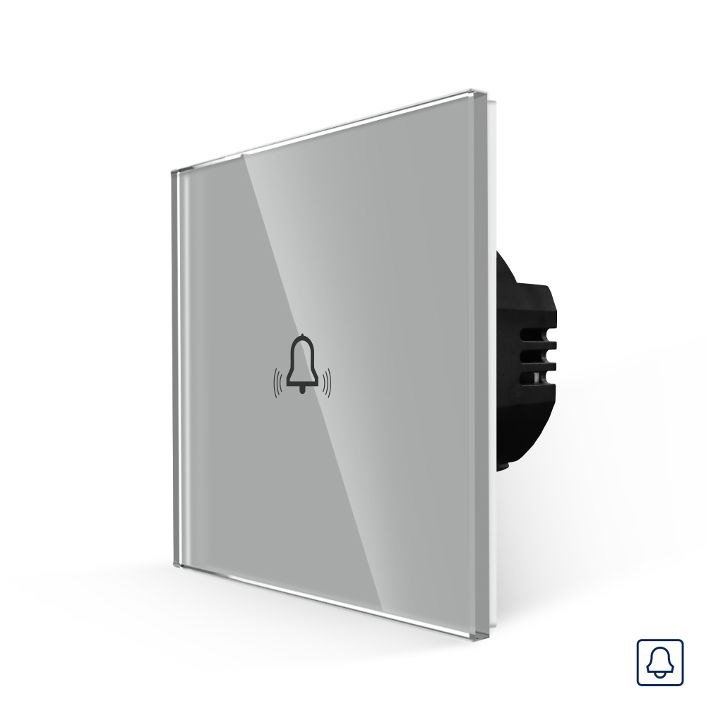 Buton Sonerie Touch Sticla LUXION, Revenire, IP45 - imagine 24
