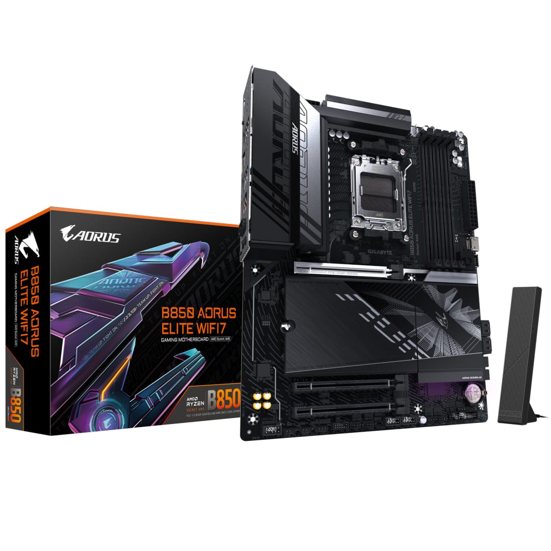 Placă Bază Gigabyte B850 AORUS ELITE WIFI7 AM5 | Gaming High-End - imagine 2