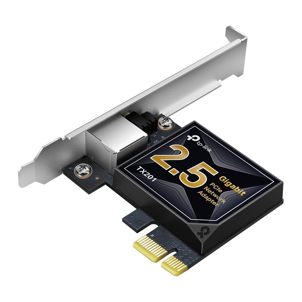 Placă Rețea TP-Link TX201 PCI-E 2.5Gbps - Ultra Rapidă