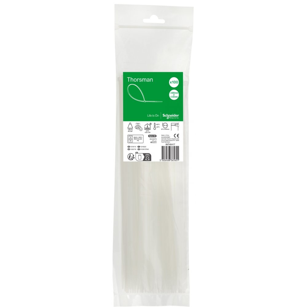 Set 100 Colțare Fixare 3.6mm Transparente