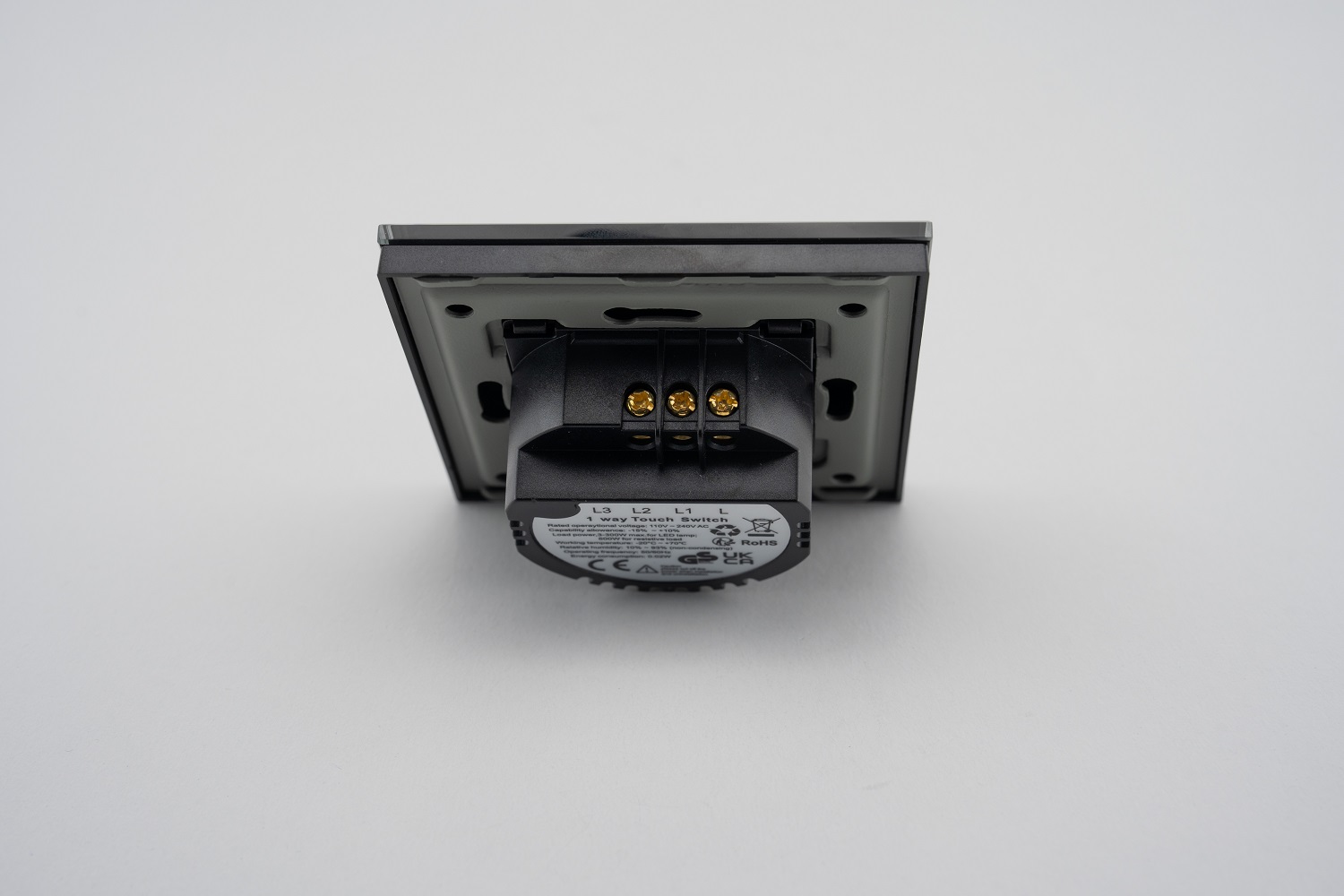 Intrerupator Dublu Touch Sticla LUXION, IP45 - imagine 16