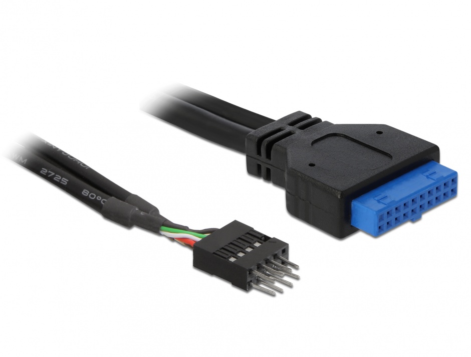 Cablu Adaptor Delock USB 3.0 la 2.0 Header