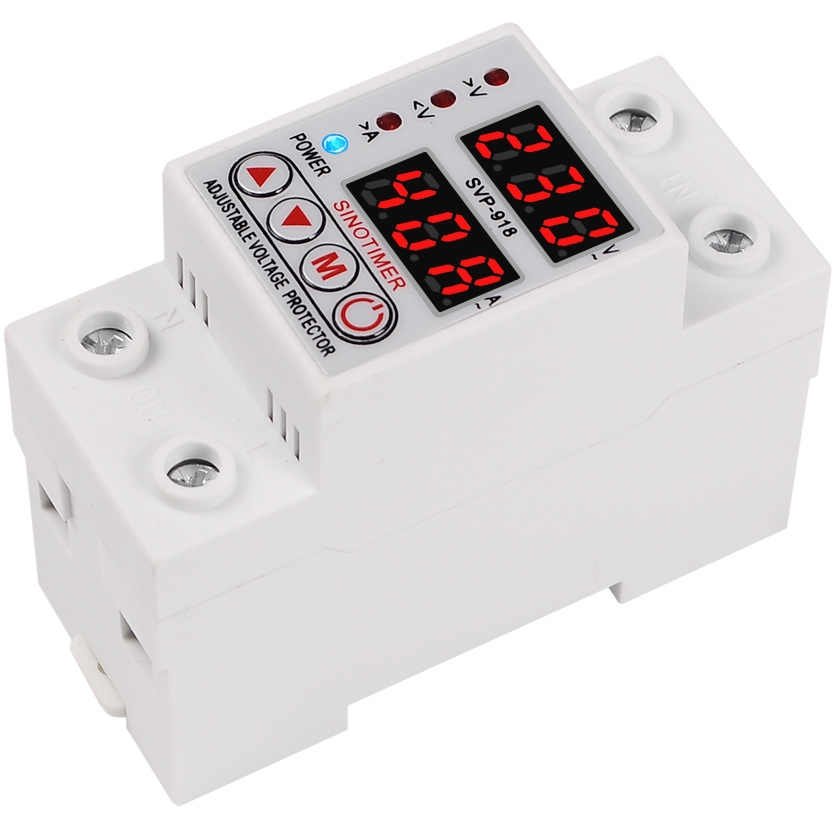 Releu Siguranță Digital Sinotimer 40A, Protecție Tensiune