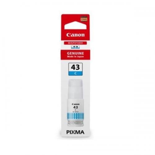 Cartus Canon GI-43C Cyan Original 3800 pagini - Pixma G540/G640 - imagine 2