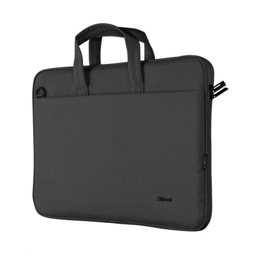 Geanta Laptop Trust Bologna ECO Slim 16" Negru - Compactă și Elegantă - imagine 3