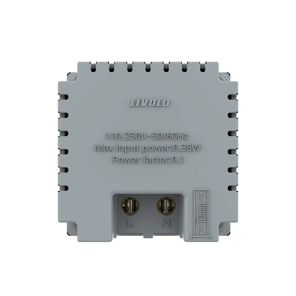 Lampa de Veghe LED Livolo, Fara Senzor, Metal/Plastic - imagine 4