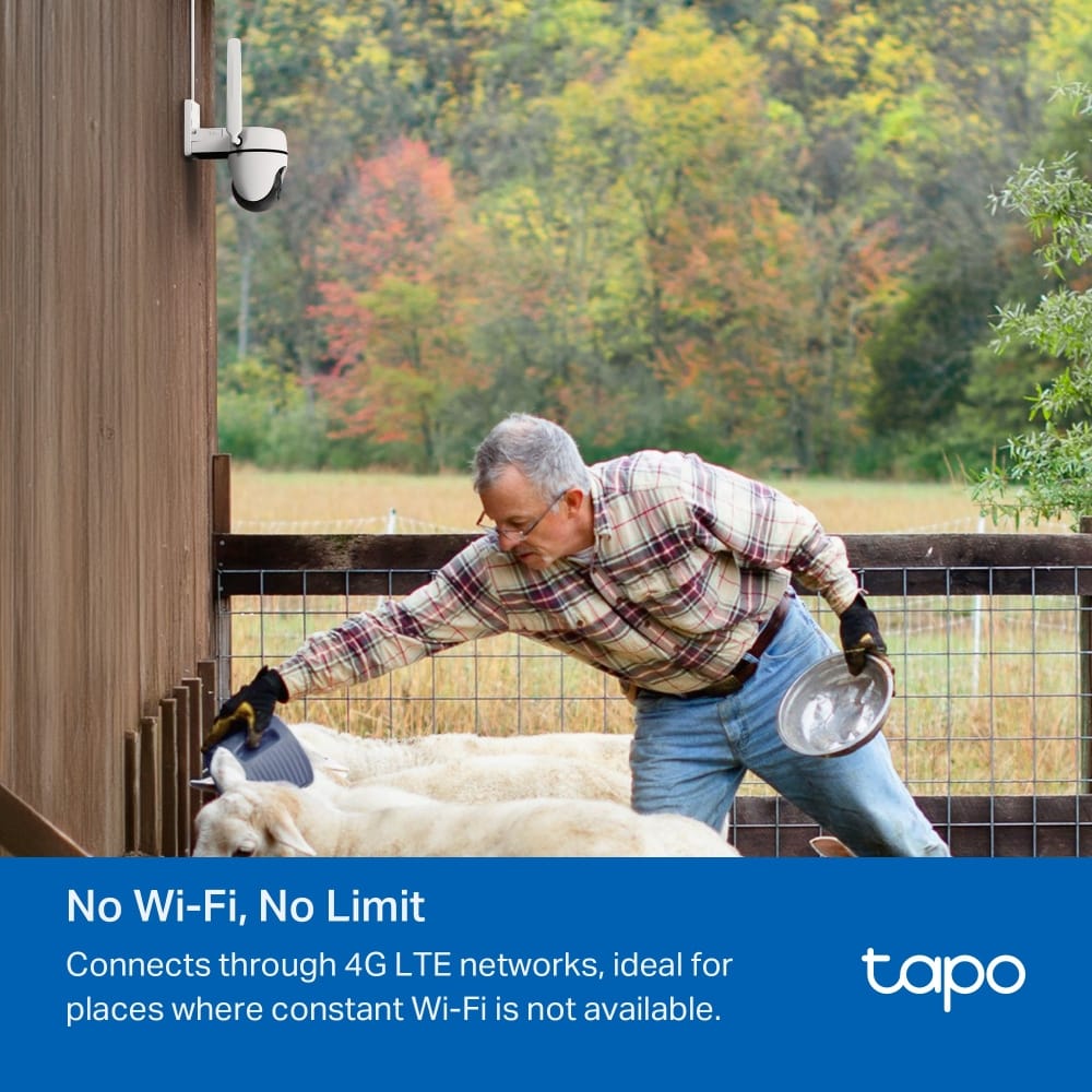 Cameră TP-LINK Tapo C501GW 4G LTE Pan/Tilt Exterior 1080p - imagine 14
