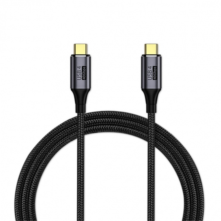 Cablu USB4 40Gbps 240W 0.8m OEM