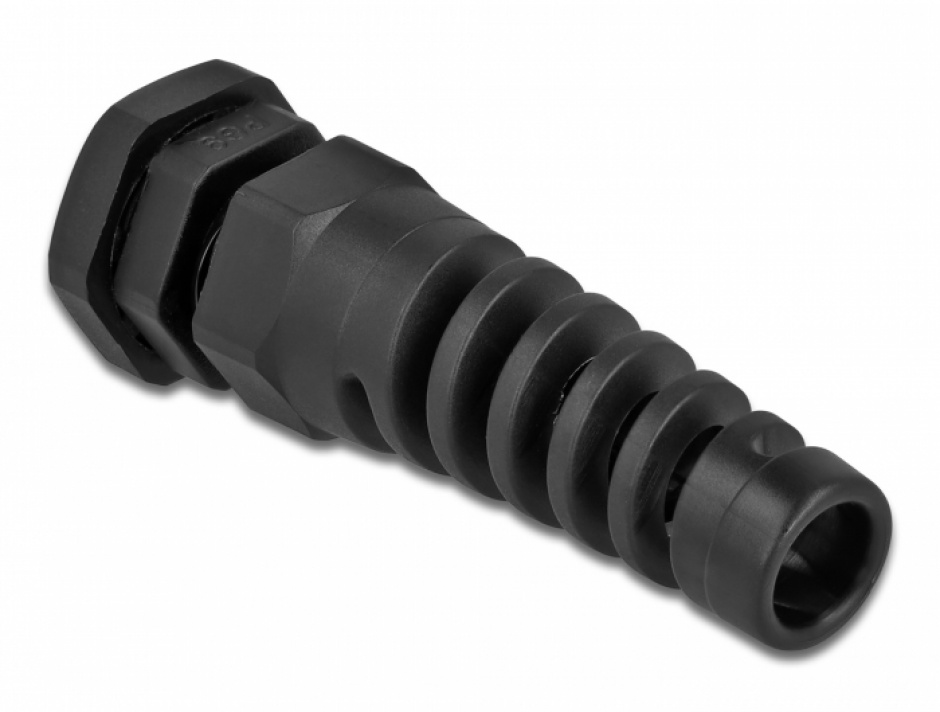 Garnitură etanșare PG9 Delock IP68, Negru