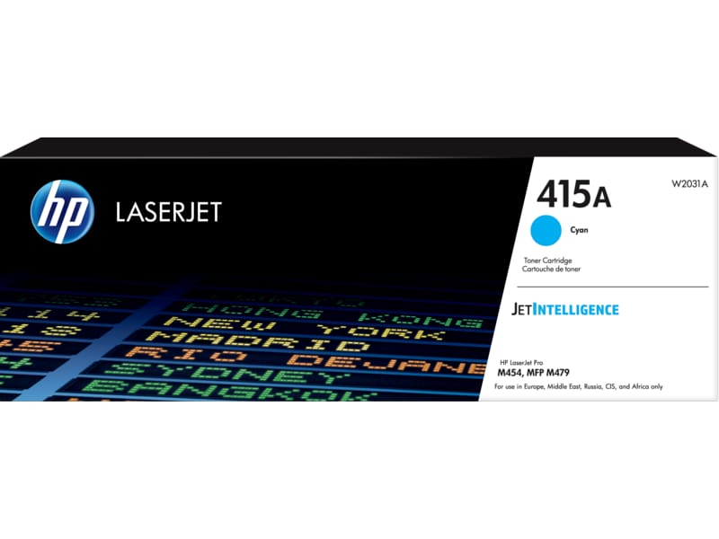 Toner Original HP W2031A Cyan 2100 pagini - Color Vibrant - imagine 2