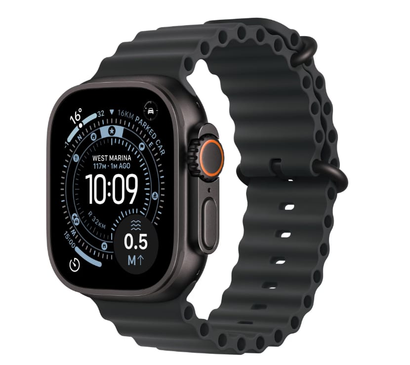 Apple Watch Ultra 3 GPS + Cellular 49mm - Titan Negru - imagine 3