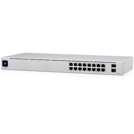 Switch UBIQUITI UniFi USW-16-POE - 16 Porturi Gigabit cu PoE+ - imagine 2