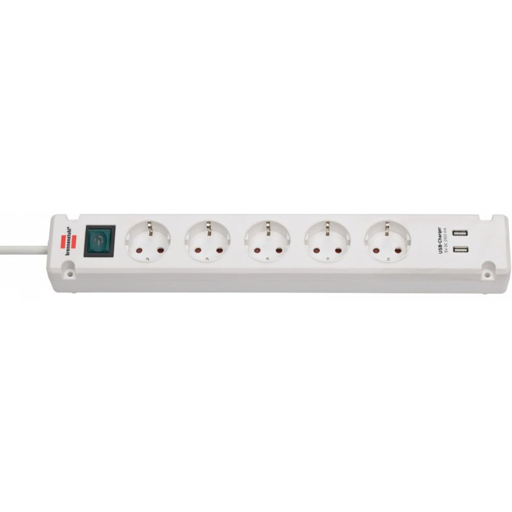 Prelungitor Brennenstuhl 5 prize, USB, 3m