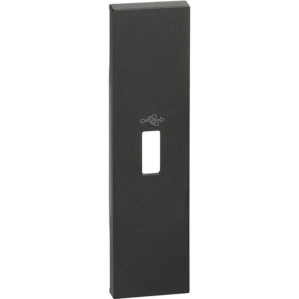 Placă Bticino Living Now K4285P, 1 Modul, Negru