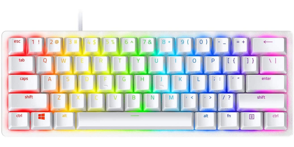 Tastatură Gaming Razer Huntsman Mini Switch Optic Purple Alb
