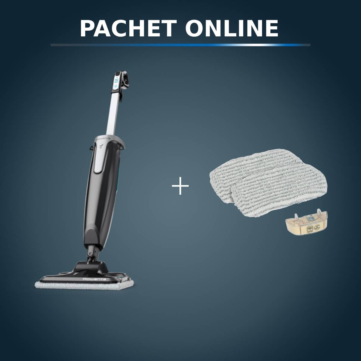 Rowenta Mop cu Abur + Filtru Anticalcar | Curățare Profundă - imagine 2
