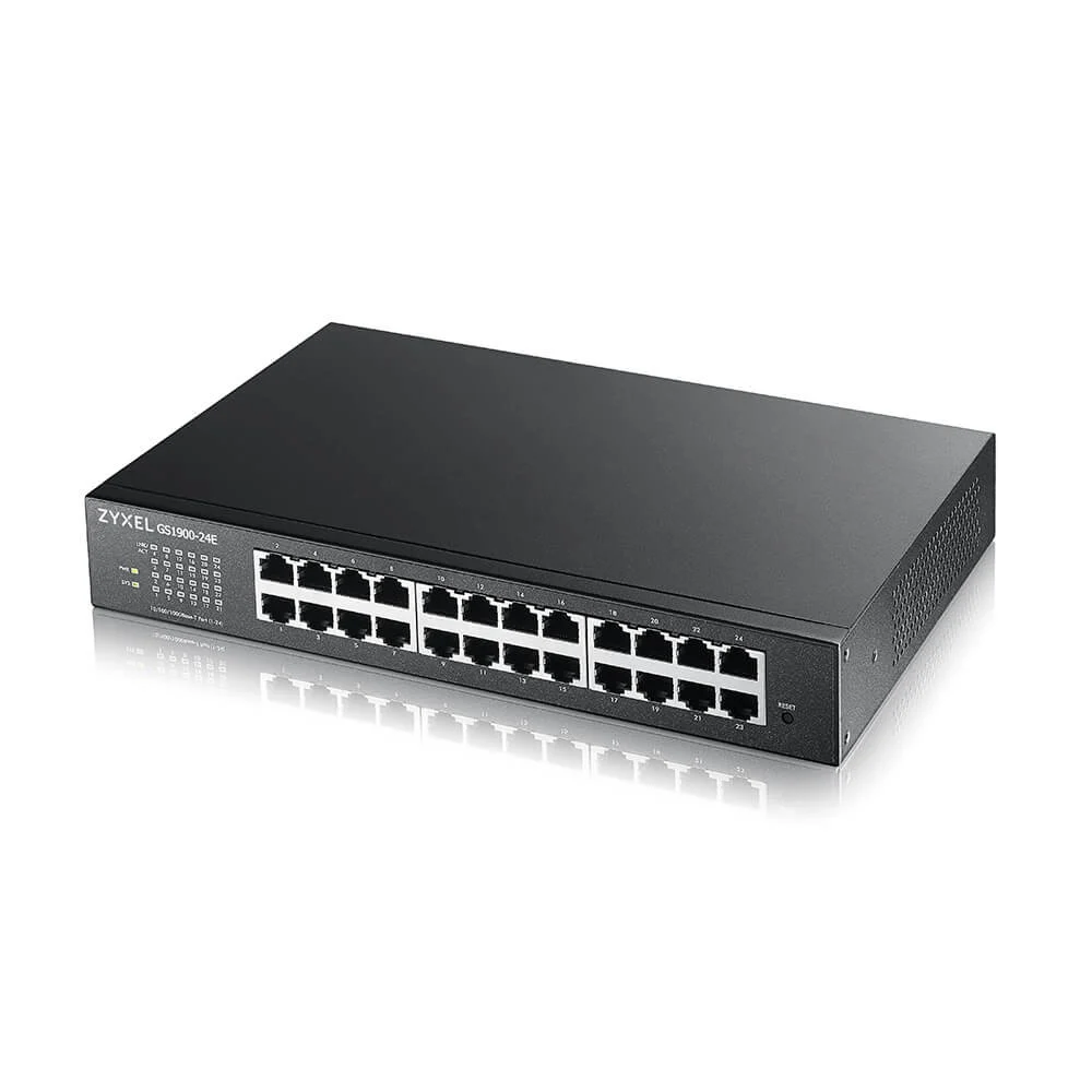 Switch Zyxel GS1900-24E 24-Port Gigabit Managed - Rețea Profesion - imagine 2