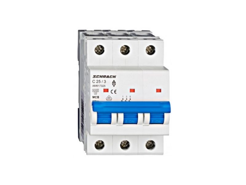Siguranta Schrack C25A 6kA Tripolara
