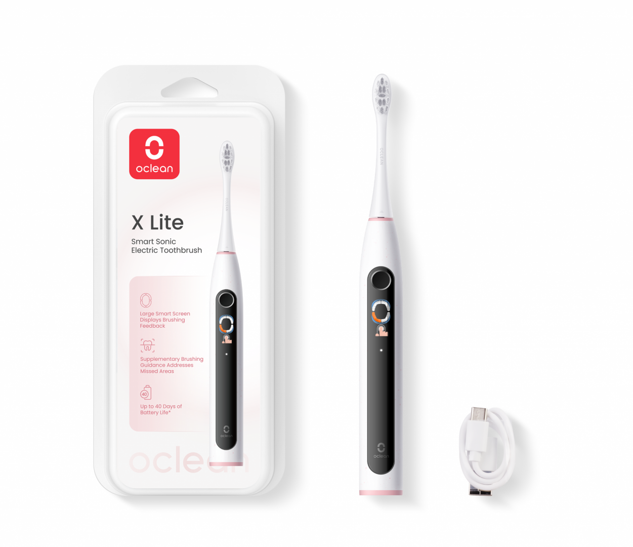 Periuță Dinți Electrică Oclean X Lite - 72.000 Miscări/min