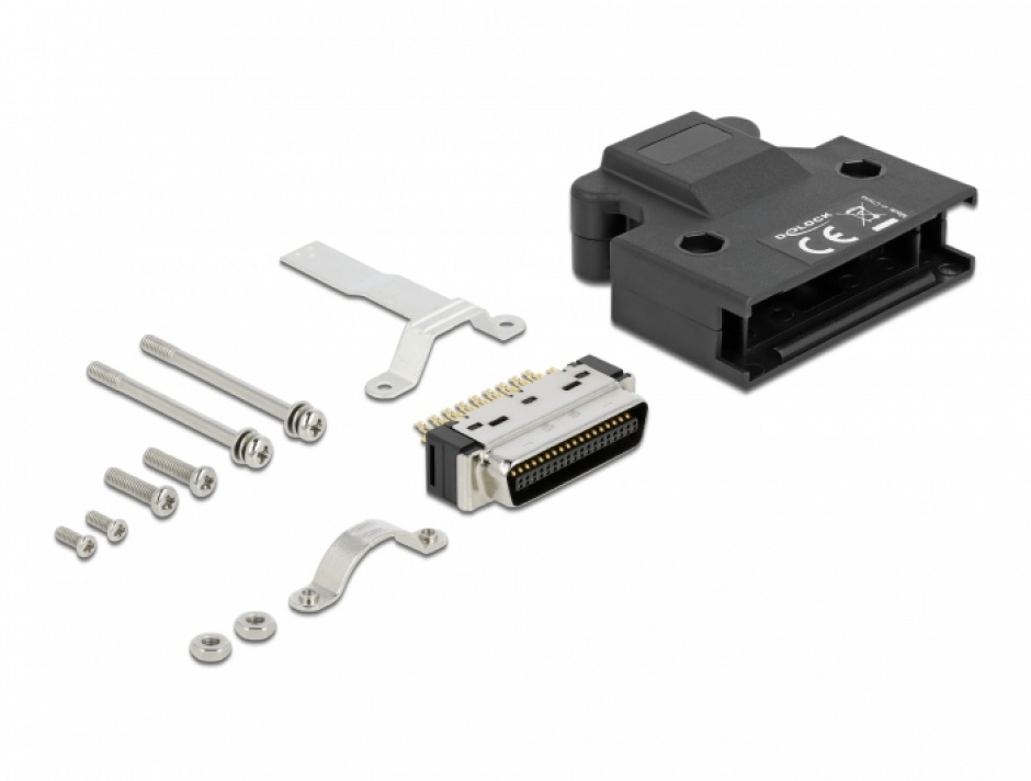 Conector Lipit MDR 36 Pini Delock cu Carcasă