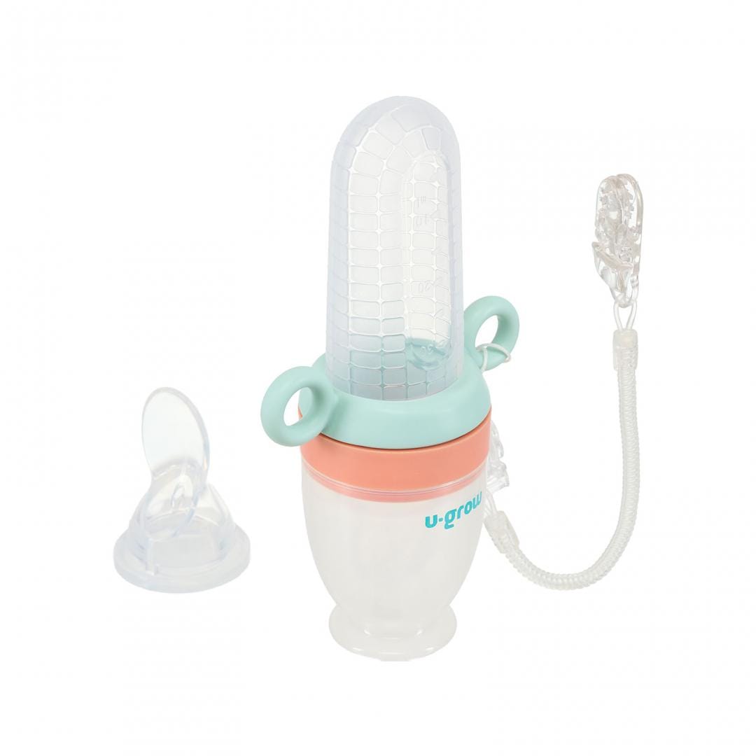 Dispozitiv Hranire Bebe 2 Tetine - U-Grow, Diversificare Sigura - imagine 3