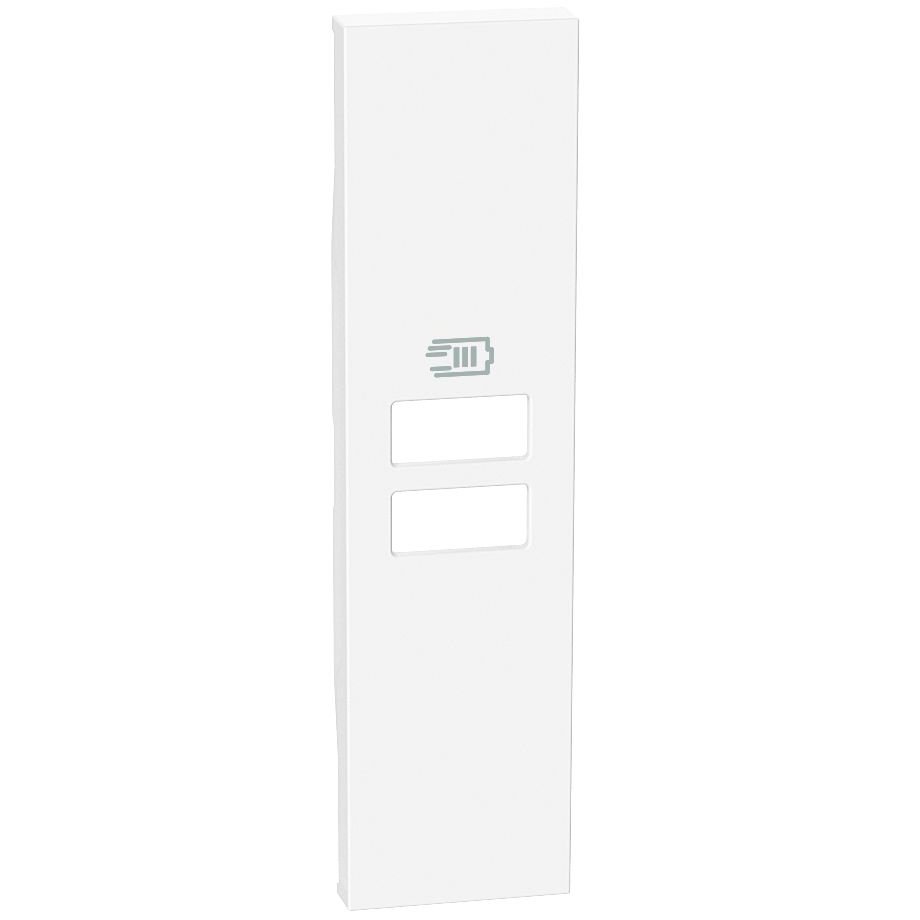 Placă USB Bticino Living Now KW13C, Alb