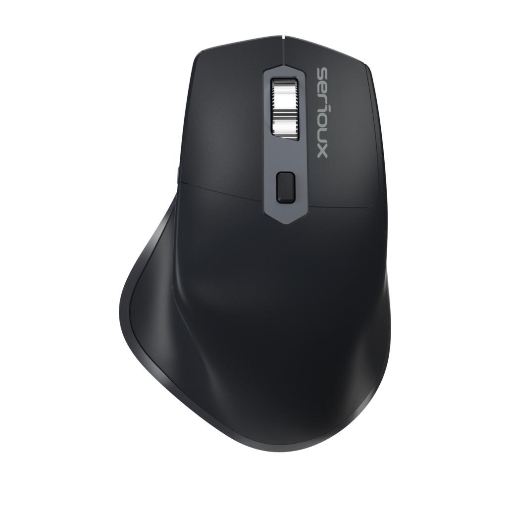 Mouse Wireless Serioux Apex 166 Reincarcabil USB-C Negru