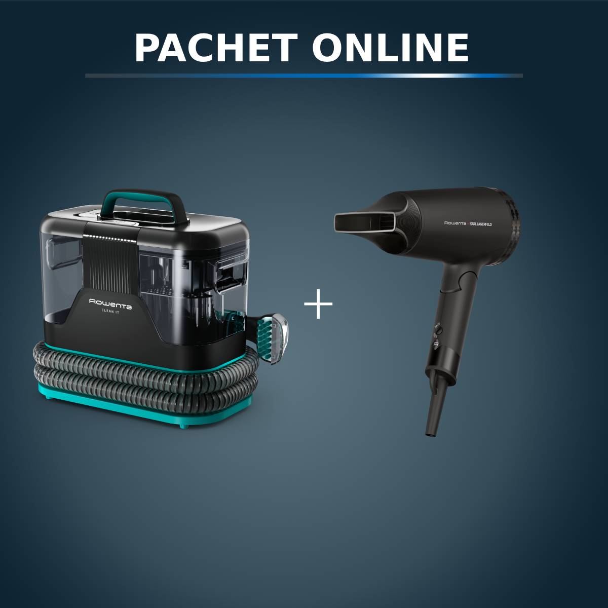 Pachet Rowenta: Curățenie și Styling Promo