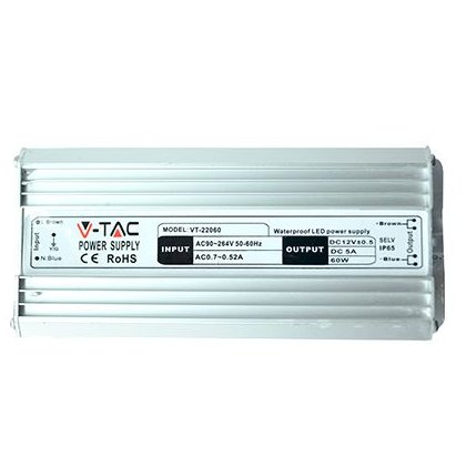 Alimentator Banda LED 24V 100W IP65 V-TAC - imagine 1