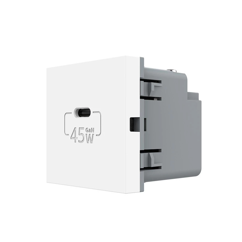 Modul Priza USB Tip C Livolo, 45W, Incarcare Rapida