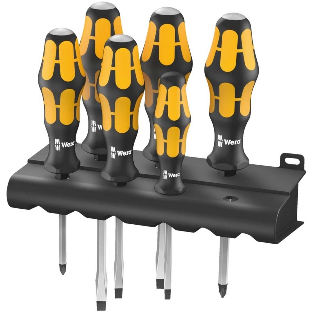Set șurubelnițe Wera 932/6 Kraftform, 6 piese