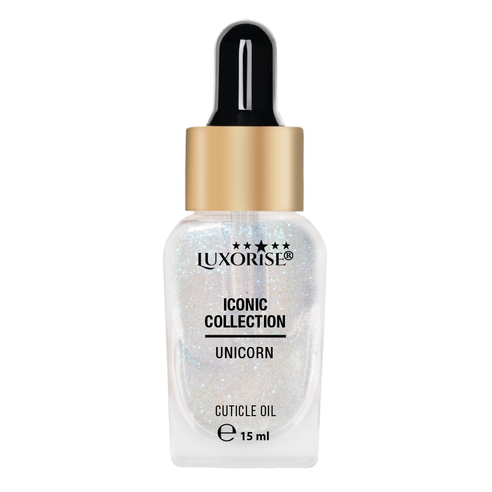 Ulei Cuticule Luxorise Unicorn cu Sclipici 15ml