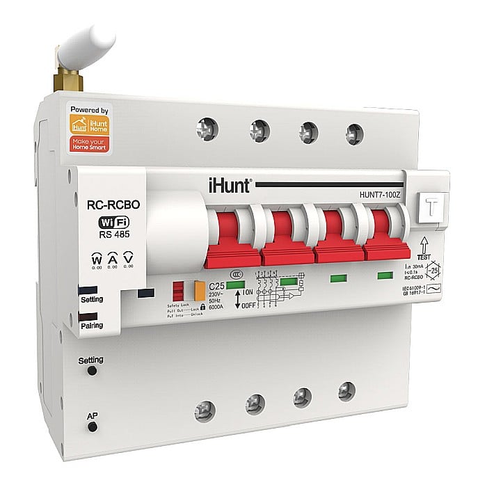 Siguranta Inteligenta iHunt 4P 16A WiFi