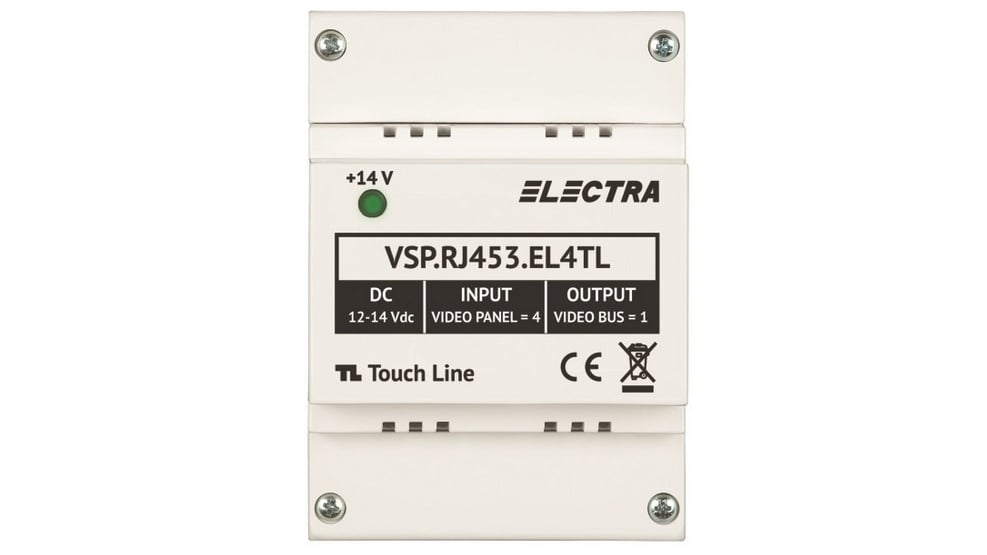 Doza Selectie Video Electra 4 Intrări