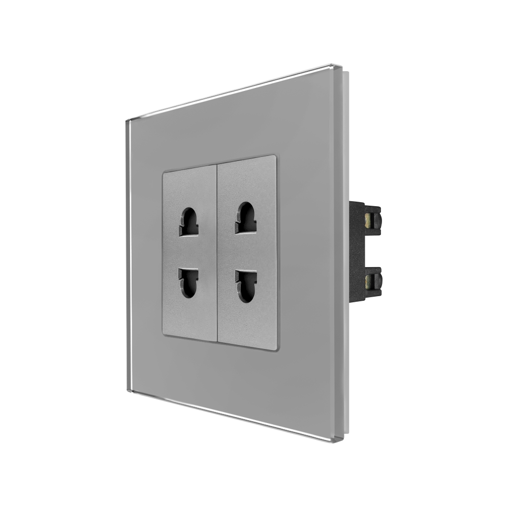 Priza Dubla Sticla LUXION, Design Modern - imagine 13