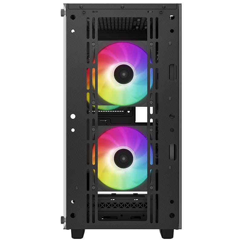 Carcasa Deepcool CC360 ARGB Mid Tower Negru - Sticla Tempered - imagine 8