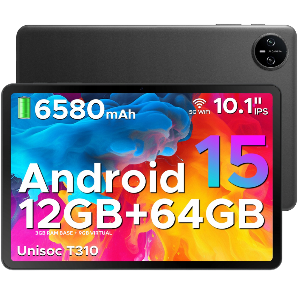 Tableta Doogee Tab A9, 10.1-inch, Android 15, 64GB