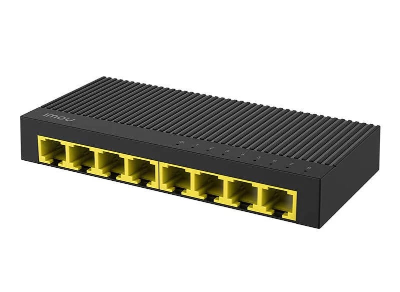 Switch Imou SG108C, 8 Porturi Gigabit, Retea Rapida