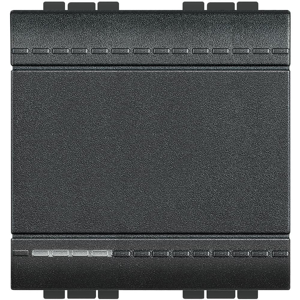Intrerupator Cap Scara 2 Module Bticino Antracit