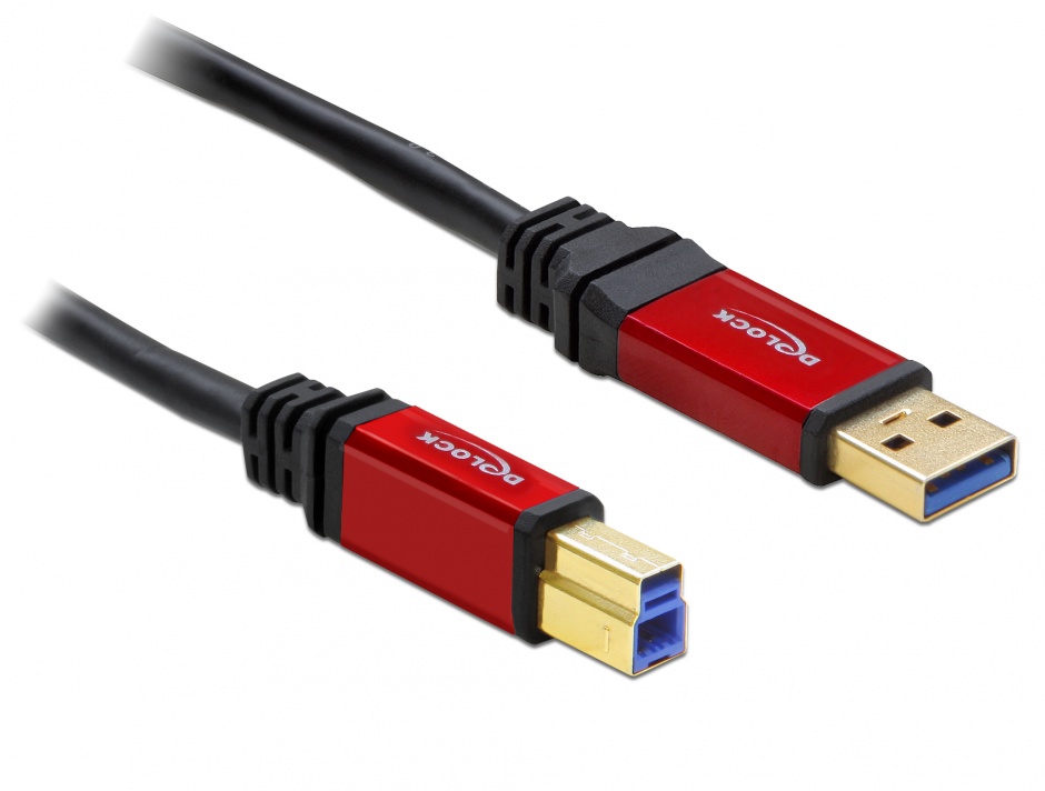 Cablu USB 3.0 A-B Premium 3m Delock