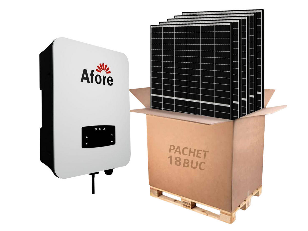 Kit Fotovoltaic 8.2KW Afore Canadian Solar